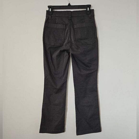 NWT Madewell Kick Out Crop Pants in Garment-Dyed Sateen - Picture 6 of 12